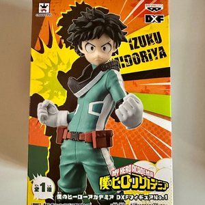 Banpresto My Hero Academia DXF Figure Deku Izuku Midoriya Hero Costume New